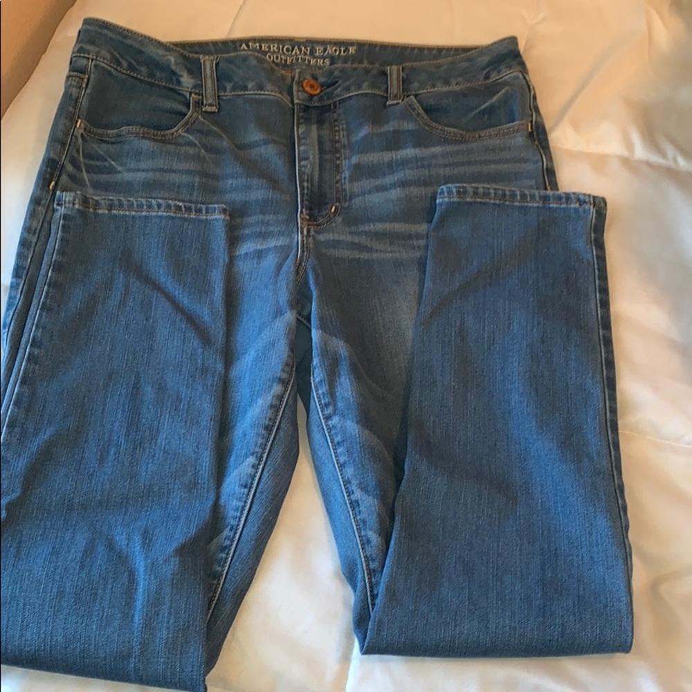 American eagle hi-rise jegging size 14 regular